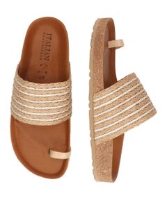 INTER-CHAUSSURES / インター ショシュール サンダル | 【ITALIAN SHOEMAKERS】サムリングトングフットベッドサンダル