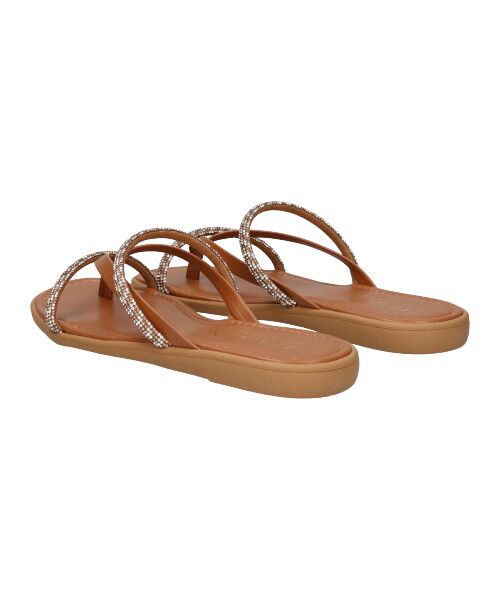 INTER-CHAUSSURES / インター ショシュール サンダル | 【ITALIAN SHOEMAKERS】ダブルビジューストラップトングサンダル | 詳細18
