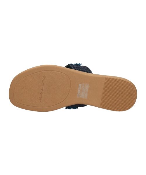 INTER-CHAUSSURES / インター ショシュール サンダル | 【ITALIAN SHOEMAKERS】フラワーベルトフラットトングサンダル | 詳細15