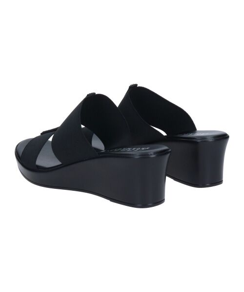 INTER-CHAUSSURES / インター ショシュール サンダル | 【ITALIAN SHOEMAKERS】厚底ラインストーンエラスティックサンダル | 詳細2