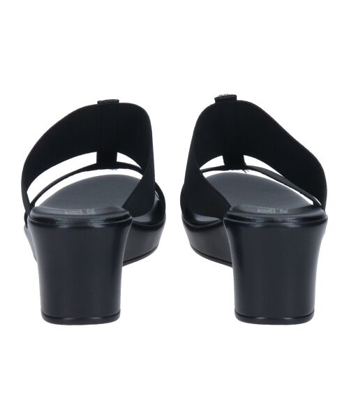 INTER-CHAUSSURES / インター ショシュール サンダル | 【ITALIAN SHOEMAKERS】厚底ラインストーンエラスティックサンダル | 詳細3