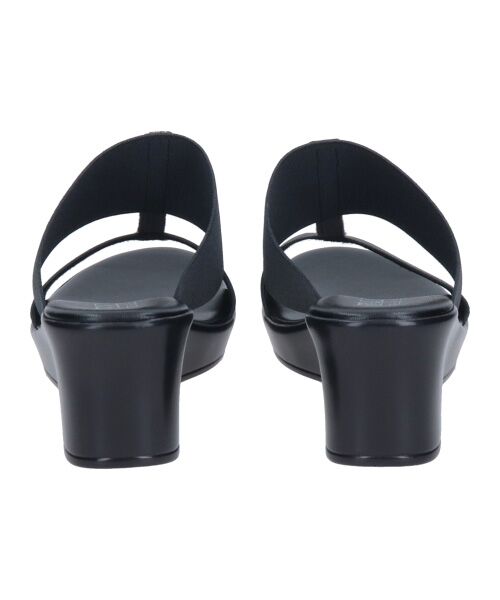 INTER-CHAUSSURES / インター ショシュール サンダル | 【ITALIAN SHOEMAKERS】厚底ラインストーンエラスティックサンダル | 詳細9