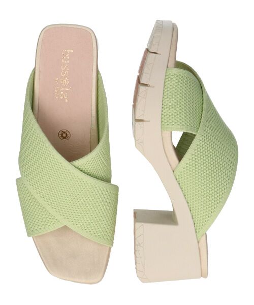 INTER-CHAUSSURES / インター ショシュール サンダル | 【bussola】クロスニットミュールサンダル | 詳細28