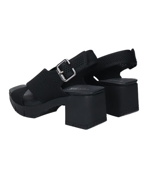 INTER-CHAUSSURES / インター ショシュール サンダル | 【bussola】ニットスリングバックヒールサンダル | 詳細3