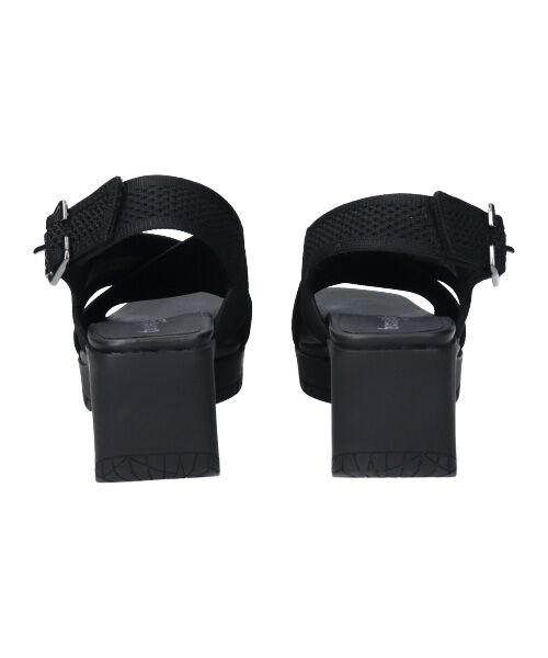 INTER-CHAUSSURES / インター ショシュール サンダル | 【bussola】ニットスリングバックヒールサンダル | 詳細4