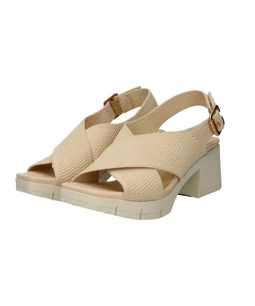 INTER-CHAUSSURES / インター ショシュール サンダル | 【bussola】ニットスリングバックヒールサンダル | 詳細10