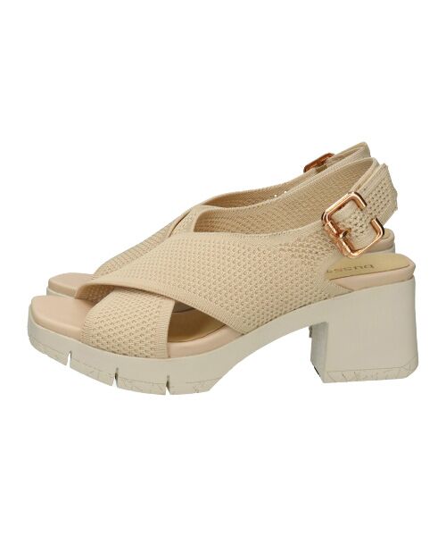 INTER-CHAUSSURES / インター ショシュール サンダル | 【bussola】ニットスリングバックヒールサンダル | 詳細11