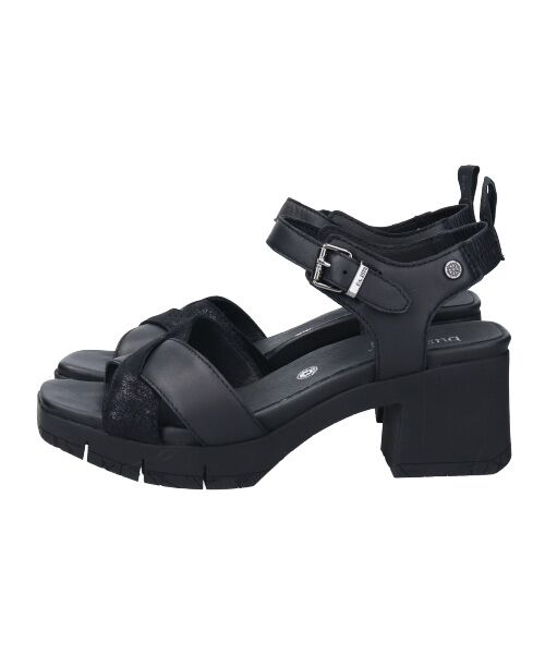 INTER-CHAUSSURES / インター ショシュール サンダル | 【bussola】アンクルストラップヒールサンダル | 詳細2