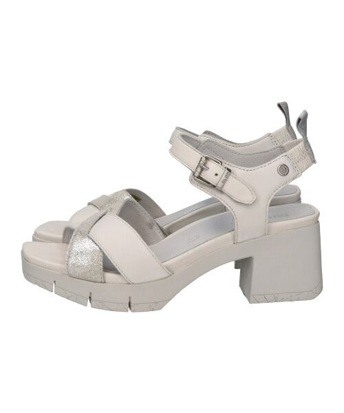 INTER-CHAUSSURES / インター ショシュール サンダル | 【bussola】アンクルストラップヒールサンダル | 詳細12