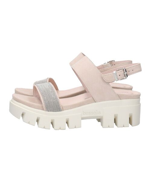 INTER-CHAUSSURES / インター ショシュール サンダル | 【bussola】厚底ボリュームソールダブルベルトサンダル | 詳細11