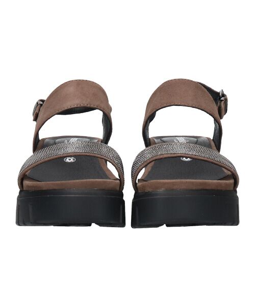 INTER-CHAUSSURES / インター ショシュール サンダル | 【bussola】厚底ボリュームソールダブルベルトサンダル | 詳細21