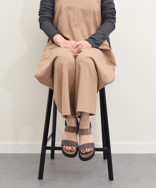 INTER-CHAUSSURES / インター ショシュール サンダル | 【bussola】厚底ボリュームソールダブルベルトサンダル | 詳細26