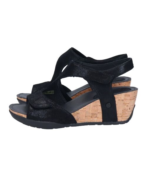 INTER-CHAUSSURES / インター ショシュール サンダル | 【bussola】ベルクロウェッジヒールサンダル | 詳細2