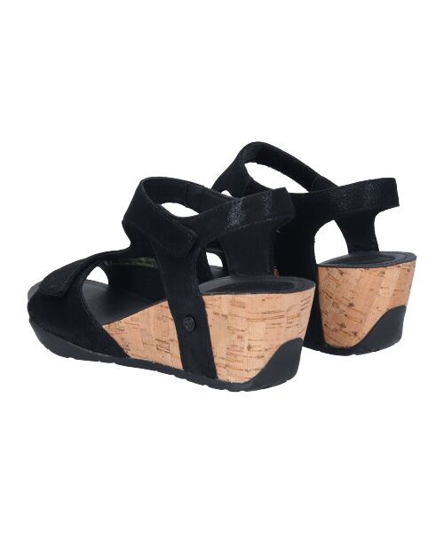 INTER-CHAUSSURES / インター ショシュール サンダル | 【bussola】ベルクロウェッジヒールサンダル | 詳細3