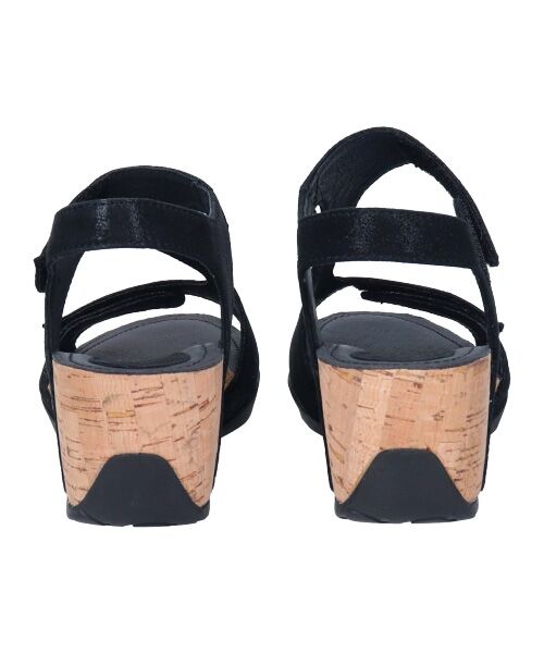 INTER-CHAUSSURES / インター ショシュール サンダル | 【bussola】ベルクロウェッジヒールサンダル | 詳細4
