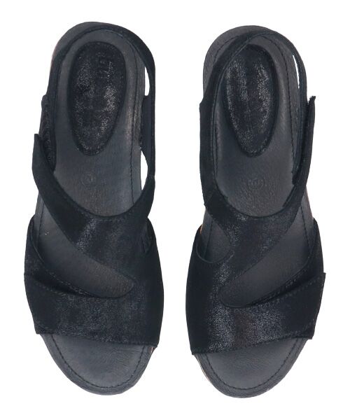 INTER-CHAUSSURES / インター ショシュール サンダル | 【bussola】ベルクロウェッジヒールサンダル | 詳細5