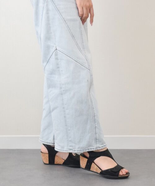 INTER-CHAUSSURES / インター ショシュール サンダル | 【bussola】ベルクロウェッジヒールサンダル | 詳細8