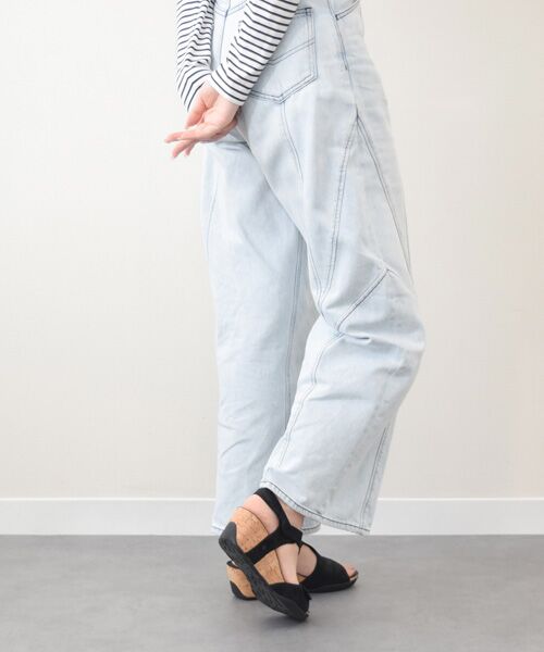 INTER-CHAUSSURES / インター ショシュール サンダル | 【bussola】ベルクロウェッジヒールサンダル | 詳細9