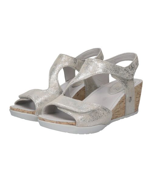 INTER-CHAUSSURES / インター ショシュール サンダル | 【bussola】ベルクロウェッジヒールサンダル | 詳細10