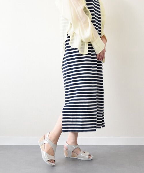 INTER-CHAUSSURES / インター ショシュール サンダル | 【bussola】ベルクロウェッジヒールサンダル | 詳細18