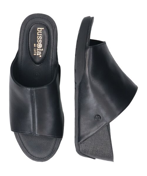 INTER-CHAUSSURES / インター ショシュール サンダル | 【bussola】ウェッジヒールミュールサンダル | 詳細7