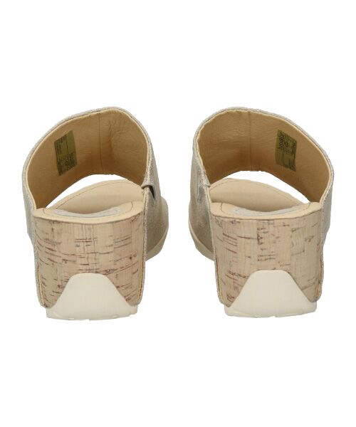 INTER-CHAUSSURES / インター ショシュール サンダル | 【bussola】ウェッジヒールミュールサンダル | 詳細4