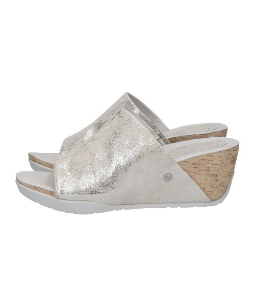 INTER-CHAUSSURES / インター ショシュール サンダル | 【bussola】ウェッジヒールミュールサンダル | 詳細11