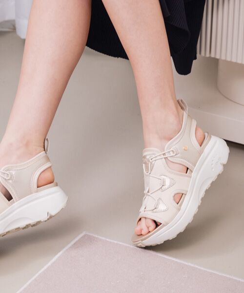 INTER-CHAUSSURES / インター ショシュール サンダル | 【bussola】厚底スポーティサンダル | 詳細19