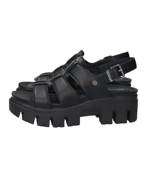 INTER-CHAUSSURES / インター ショシュール サンダル | 【bussola】厚底ボリュームソールグルカサンダル | 詳細2