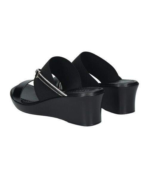 INTER-CHAUSSURES / インター ショシュール サンダル | 【ITALIAN SHOEMAKERS】クロスストラップウェッジサンダル | 詳細3