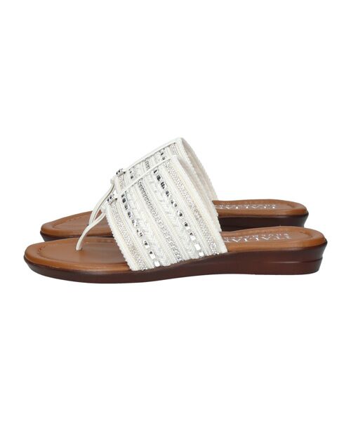 INTER-CHAUSSURES / インター ショシュール サンダル | 【ITALIAN SHOEMAKERS】マルチアクセントトングサンダル | 詳細1