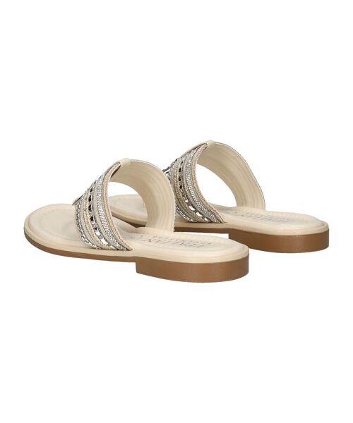 INTER-CHAUSSURES / インター ショシュール サンダル | 【ITALIAN SHOEMAKERS】マルチアクセントトングサンダル | 詳細2