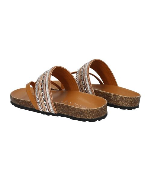 INTER-CHAUSSURES / インター ショシュール サンダル | 【ITALIAN SHOEMAKERS】メタリックブレードフラットサンダル | 詳細9