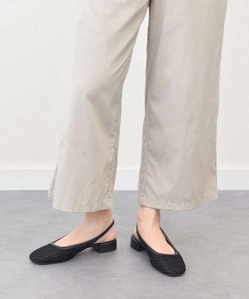 INTER-CHAUSSURES / インター ショシュール パンプス | 【ANGEL ALARCON】ラウンドトウメッシュバックバンド | 詳細8