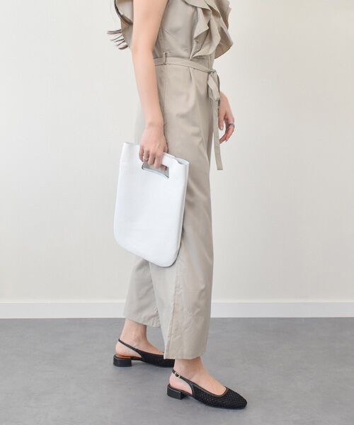 INTER-CHAUSSURES / インター ショシュール パンプス | 【ANGEL ALARCON】ラウンドトウメッシュバックバンド | 詳細9