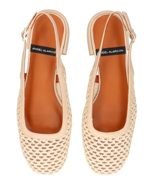 INTER-CHAUSSURES / インター ショシュール パンプス | 【ANGEL ALARCON】ラウンドトウメッシュバックバンド | 詳細14