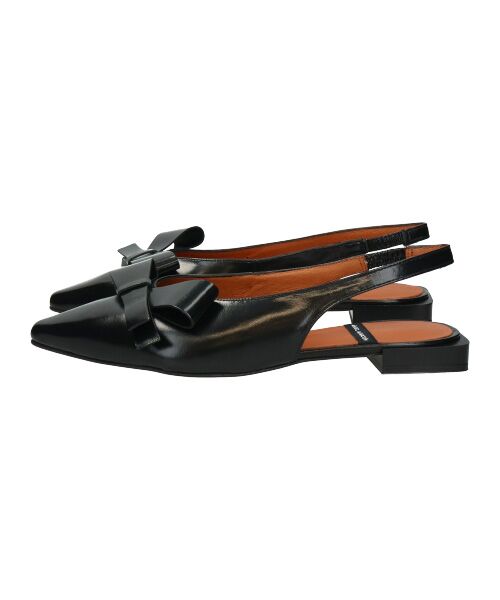 INTER-CHAUSSURES / インター ショシュール パンプス | 【ANGEL ALARCON】ポインテッドトウローヒールリボンパンプス | 詳細2