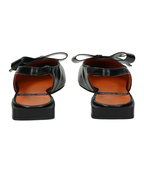 INTER-CHAUSSURES / インター ショシュール パンプス | 【ANGEL ALARCON】ポインテッドトウローヒールリボンパンプス | 詳細4