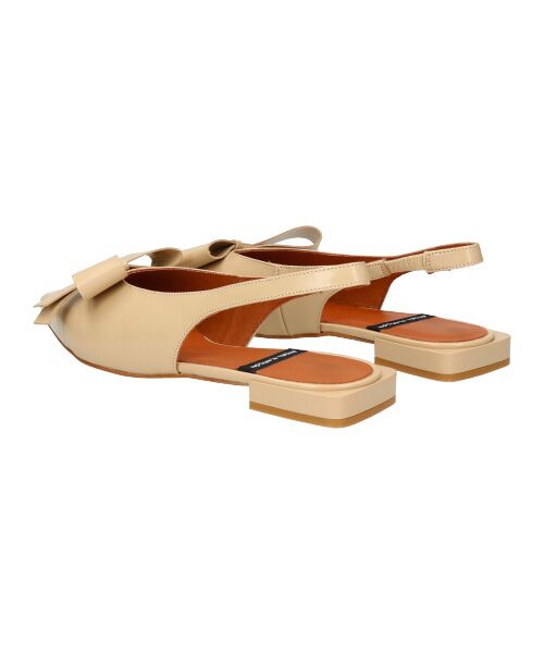 INTER-CHAUSSURES / インター ショシュール パンプス | 【ANGEL ALARCON】ポインテッドトウローヒールリボンパンプス | 詳細13