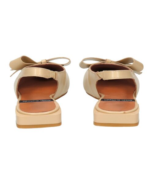 INTER-CHAUSSURES / インター ショシュール パンプス | 【ANGEL ALARCON】ポインテッドトウローヒールリボンパンプス | 詳細14