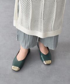 INTER-CHAUSSURES / インター ショシュール パンプス | 【ANGEL ALARCON】スクエアトウトウキャップパンプス