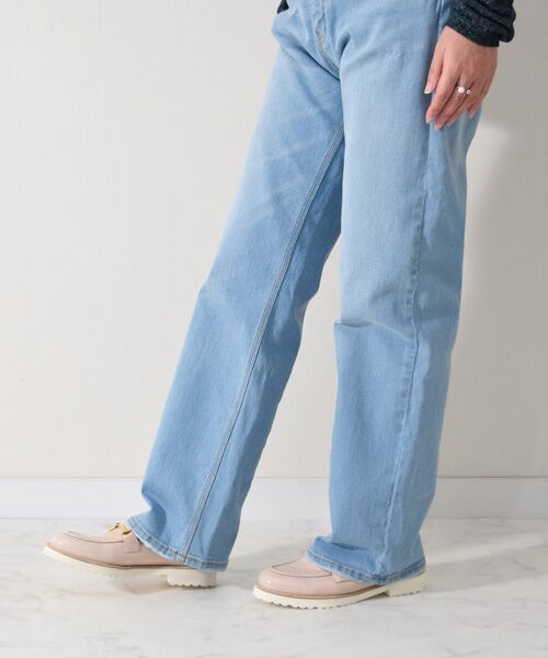 INTER-CHAUSSURES / インター ショシュール フラットシューズ | 【PASCUCCI】ラウンドトウタンクソールビットローファー | 詳細8