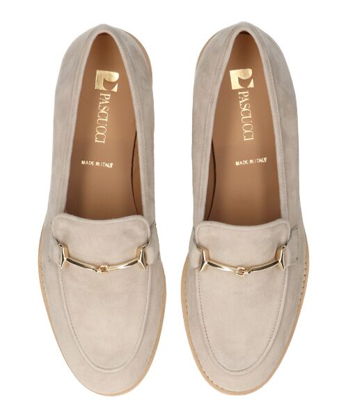 INTER-CHAUSSURES / インター ショシュール フラットシューズ | 【PASCUCCI】ラウンドトウタンクソールビットローファー | 詳細13