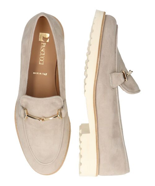 INTER-CHAUSSURES / インター ショシュール フラットシューズ | 【PASCUCCI】ラウンドトウタンクソールビットローファー | 詳細15