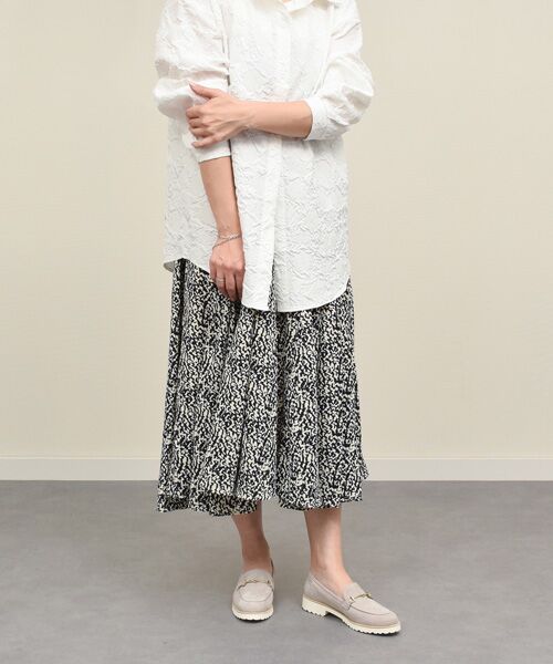 INTER-CHAUSSURES / インター ショシュール フラットシューズ | 【PASCUCCI】ラウンドトウタンクソールビットローファー | 詳細17