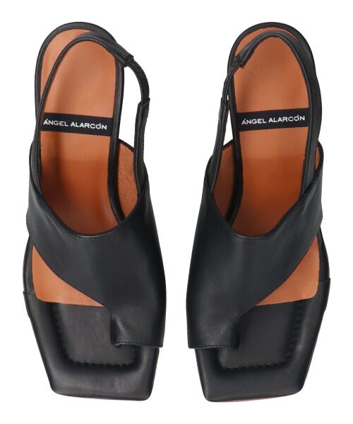 INTER-CHAUSSURES / インター ショシュール サンダル | 【ANGEL ALARCON】スクエアトウバックバンドトングサンダル | 詳細5