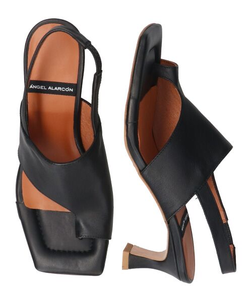 INTER-CHAUSSURES / インター ショシュール サンダル | 【ANGEL ALARCON】スクエアトウバックバンドトングサンダル | 詳細7