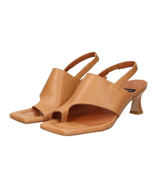 INTER-CHAUSSURES / インター ショシュール サンダル | 【ANGEL ALARCON】スクエアトウバックバンドトングサンダル | 詳細10