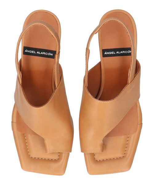 INTER-CHAUSSURES / インター ショシュール サンダル | 【ANGEL ALARCON】スクエアトウバックバンドトングサンダル | 詳細14