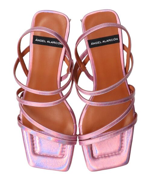INTER-CHAUSSURES / インター ショシュール サンダル | 【ANGEL ALARCON】スクエアトウストラップサンダル | 詳細11
